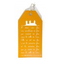 Plaque " Il etait une fois.." safran