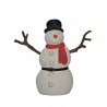 santon bonhomme de neige