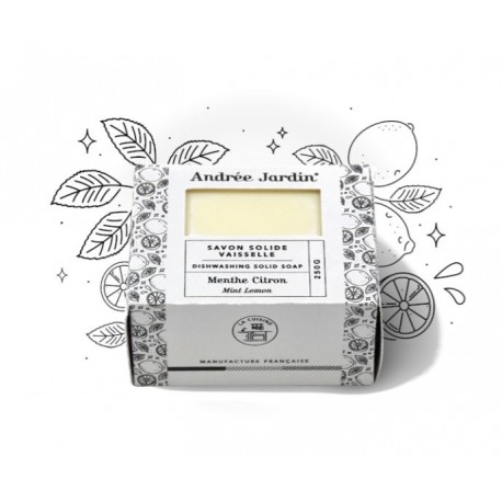 produit vaisselle solide "menthe citron" 250gr