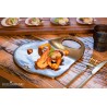 plateau / planche "organique lola" platine mat