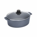 cocotte en fonte avec couvercle en verre 6l (induction)