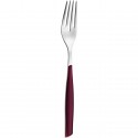fourchette de table "rouge grenat"