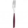 fourchette de table "rouge grenat"