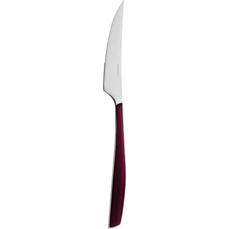 couteau de table "rouge grenat"