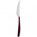 couteau de table "rouge grenat"