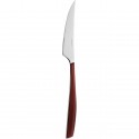 couteau de table "rouge marsala"