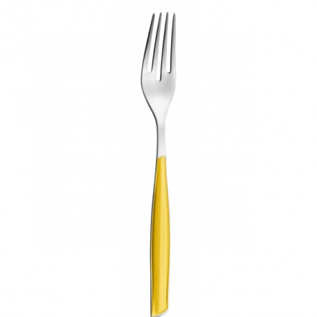 fourchette de table "jaune"