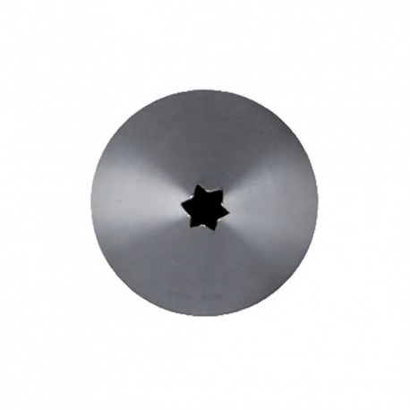 douille cannelée en inox 6 dents