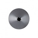douille cannelée en inox 6 dents