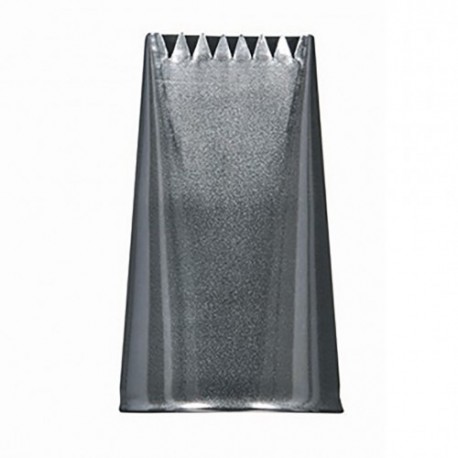 douille à buche plate en inox 20 x 3 mm