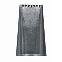 douille à buche plate en inox 20 x 3 mm