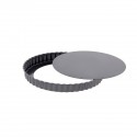 MOULE A TARTE ROND A FOND AMOVIBLE DIAMETRE 28CM