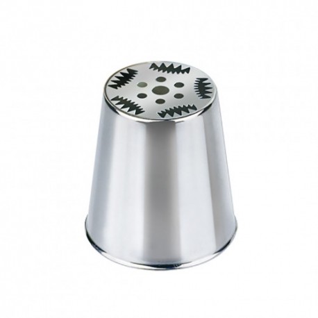 douille en inox russe à fleur n°247