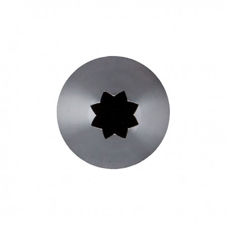 douille en inox cannelée 8 dents