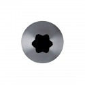 douille en inox cannelée 6 dents