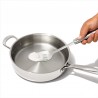 cuillère de service perforée inox