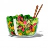essoreuse à salade en verre 26cm