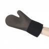 gant de cuisine en silicone noir
