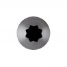 DOUILLE CANNELEE INOX 11MM