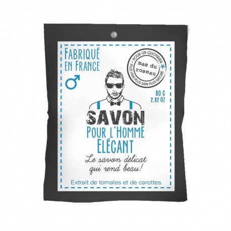 SAVON POUR HOMME ARTISANAL "L'HOMME ELEGANT"