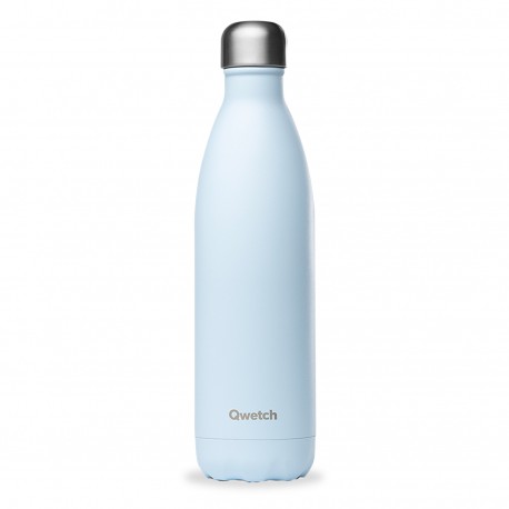 bouteille isotherme originale pastel bleu