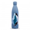 bouteille isotherme originale altitude bleu denim