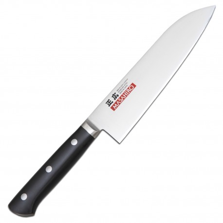 couteau de cuisine japonais santoku 17,5cm Masahiro