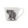 large mug en porcelaine éléphant