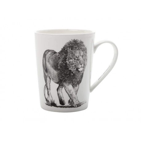 grand mug en porcelaine lion