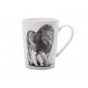 grand mug en porcelaine lion