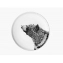 assiette en porcelaine ours