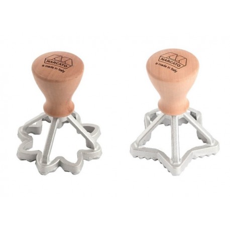 Set 2 de emportes pièces étoile et fleur