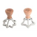 Set 2 de emportes pièces étoile et fleur