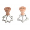 Set 2 de emportes pièces étoile et fleur