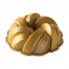 moule bundt torsade gold