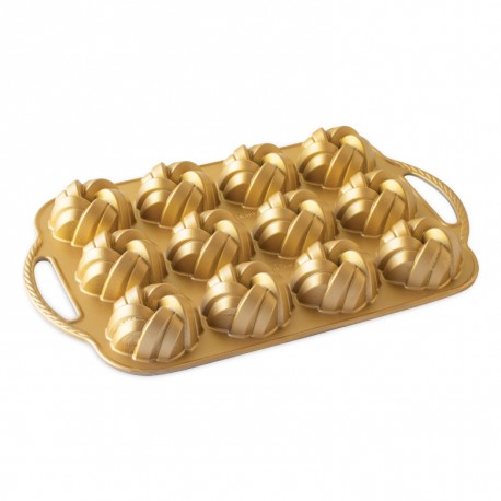 moule 12 mini bundt torsade toffee