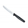 COUTEAU A TOMATE 11CM NOIR