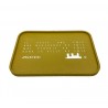 plateau en liège rectangulaire bronze