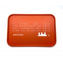 plateau en liège rectangulaire abricot