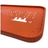 plateau en liège rectangulaire abricot