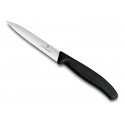 COUTEAU OFFICE A DENTS 10CM NOIR