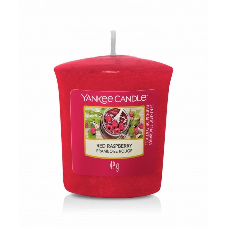 Bougie Votive Framboise Rouge