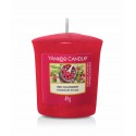 Bougie Votive Framboise Rouge