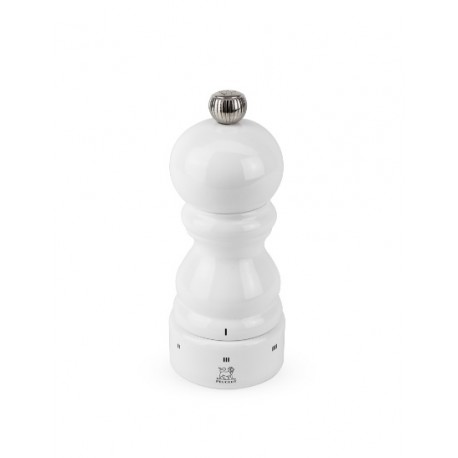 MOULIN A POIVRE LAQUE BLANC 12CM