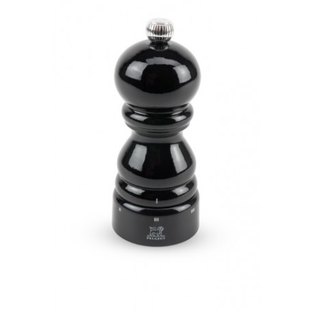 MOULIN A SEL LAQUE NOIR 12CM