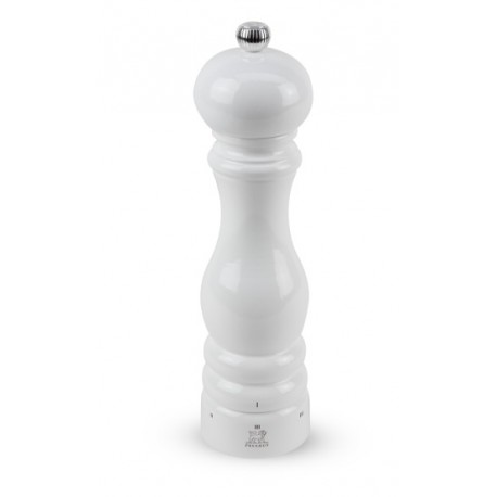 MOULIN A POIVRE LAQUE BLANC 22CM
