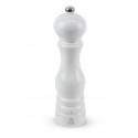 MOULIN A POIVRE LAQUE BLANC 22CM