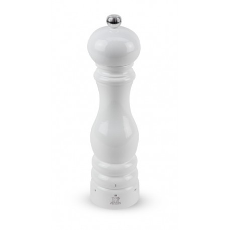 MOULIN A SEL LAQUE BLANC 22CM