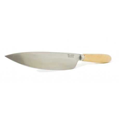 COUTEAU DE CUISINE BUIS 22CM CARBONE