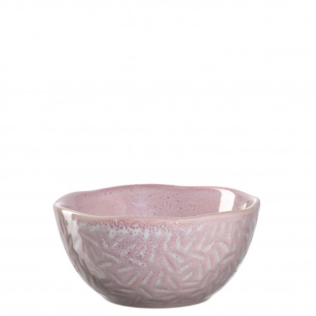 COUPE EN CERAMIQUE ROSE-12CM